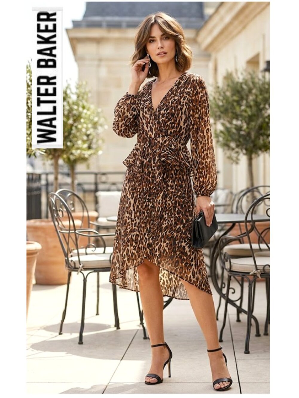 NWT! Walter by WALTER BAKER, Boho leopard print (The Adam dress)
